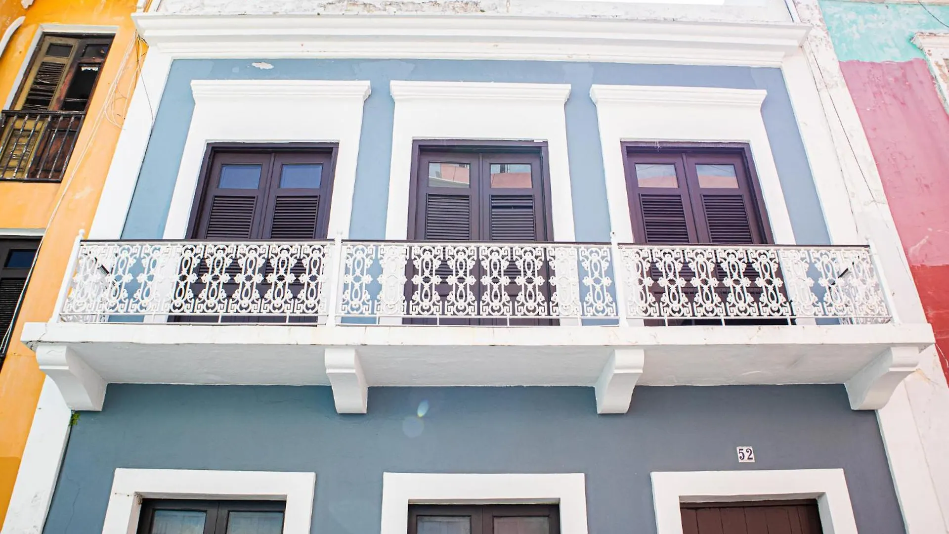 아파트 Colonial Apt With Balcony In Osj Next To San Sebastian Apt 3 산후안